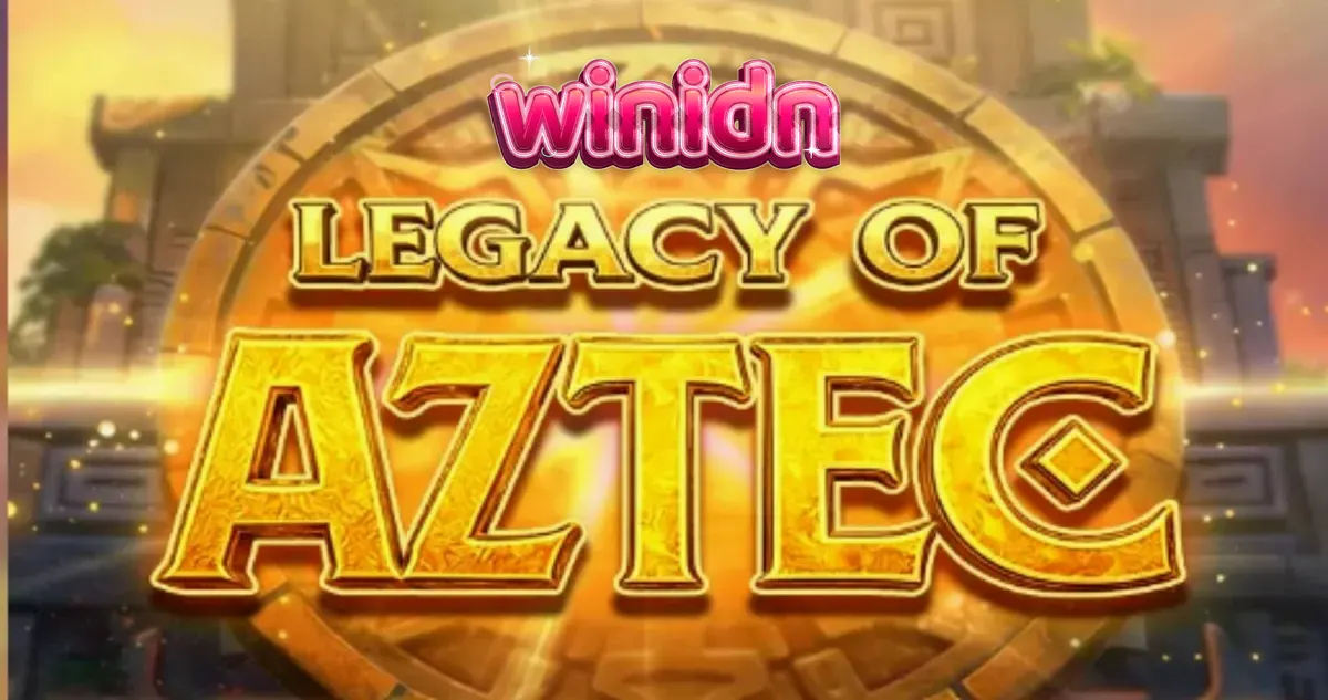 Pemandangan kuil Aztec kuno dalam slot Legacy of Aztec